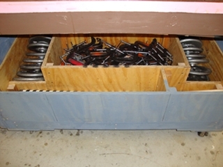 Fig 12 - Closeup of Clamp & Stanchion Box